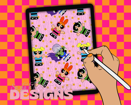 Power Puff LP Seamless Design